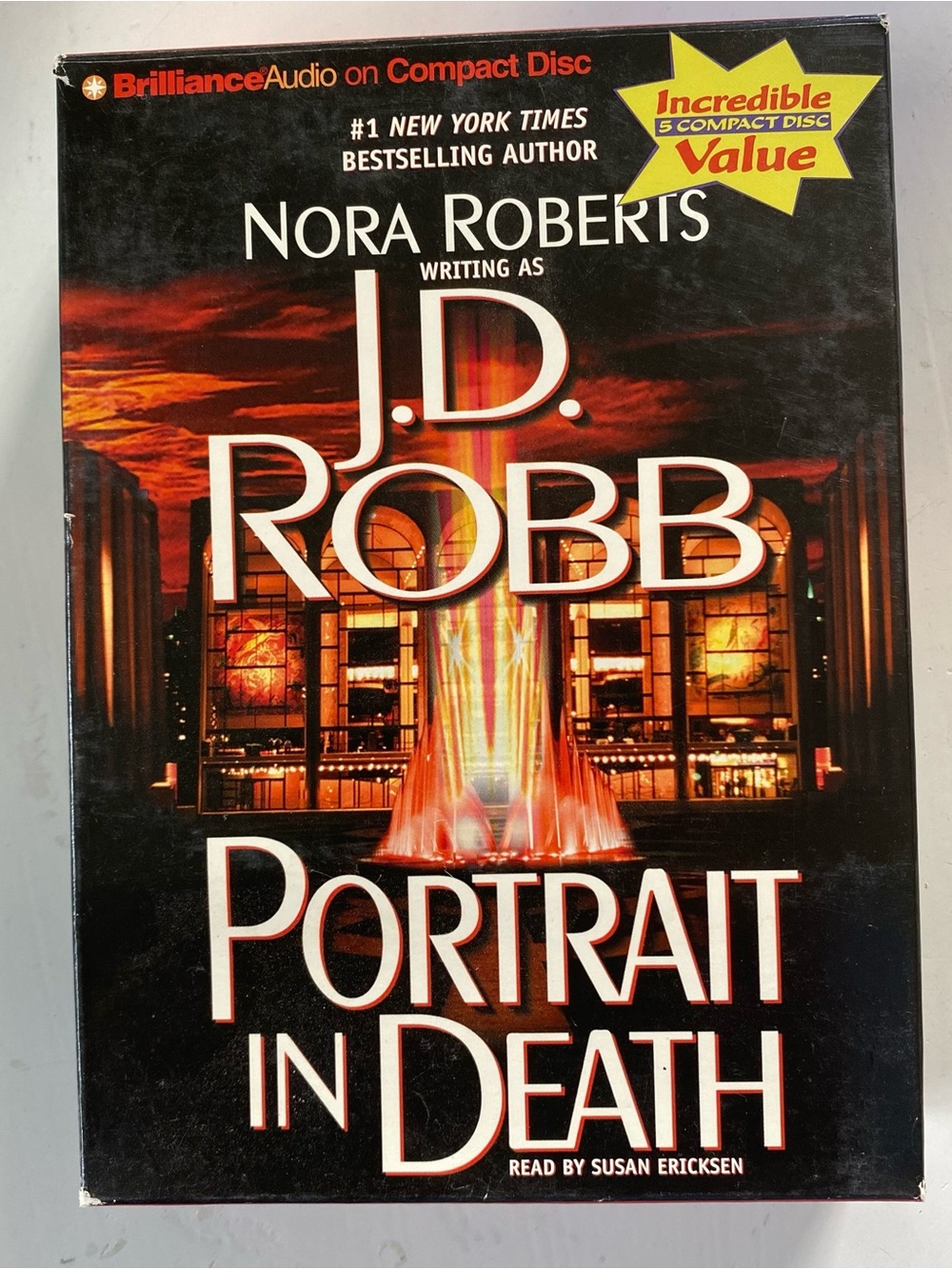 Portrait in Death by J. D. Robb (2003, Compact Disc Set)
